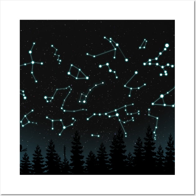 Constellations Wall Art by Lumos19Studio